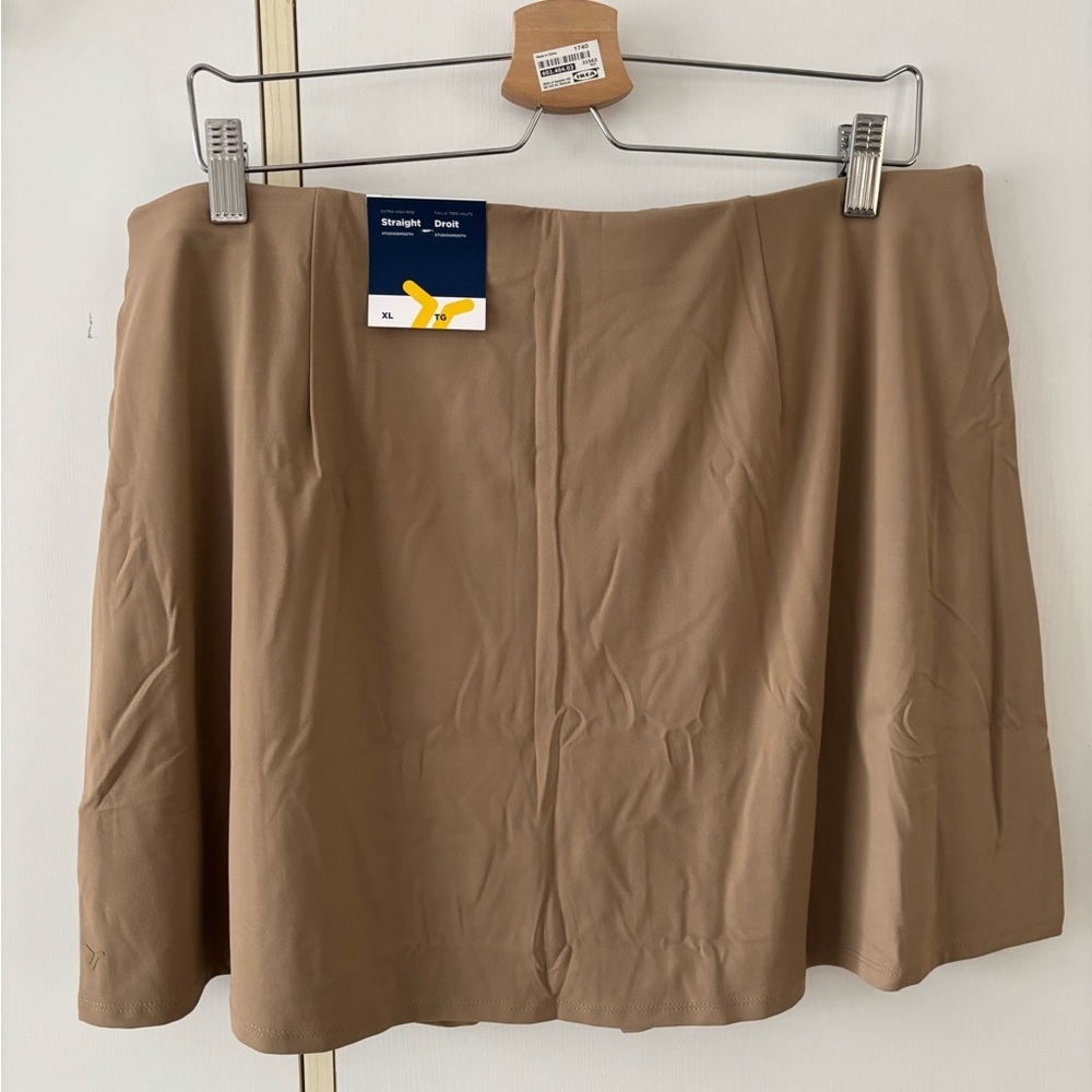 NWT Old Navy Extra High StudioSmooth Tan Tennis Golf Skort Women XL Clean Sporty - Picture 3 of 9